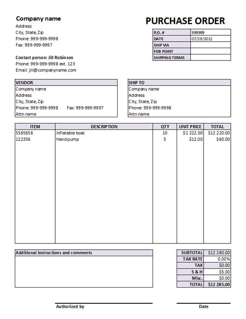 Detail Purchase Order Contoh Po Nomer 22