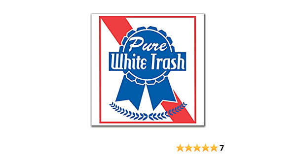 Detail Pure White Trash Sticker Nomer 14