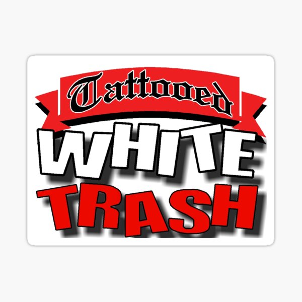 Detail Pure White Trash Sticker Nomer 18