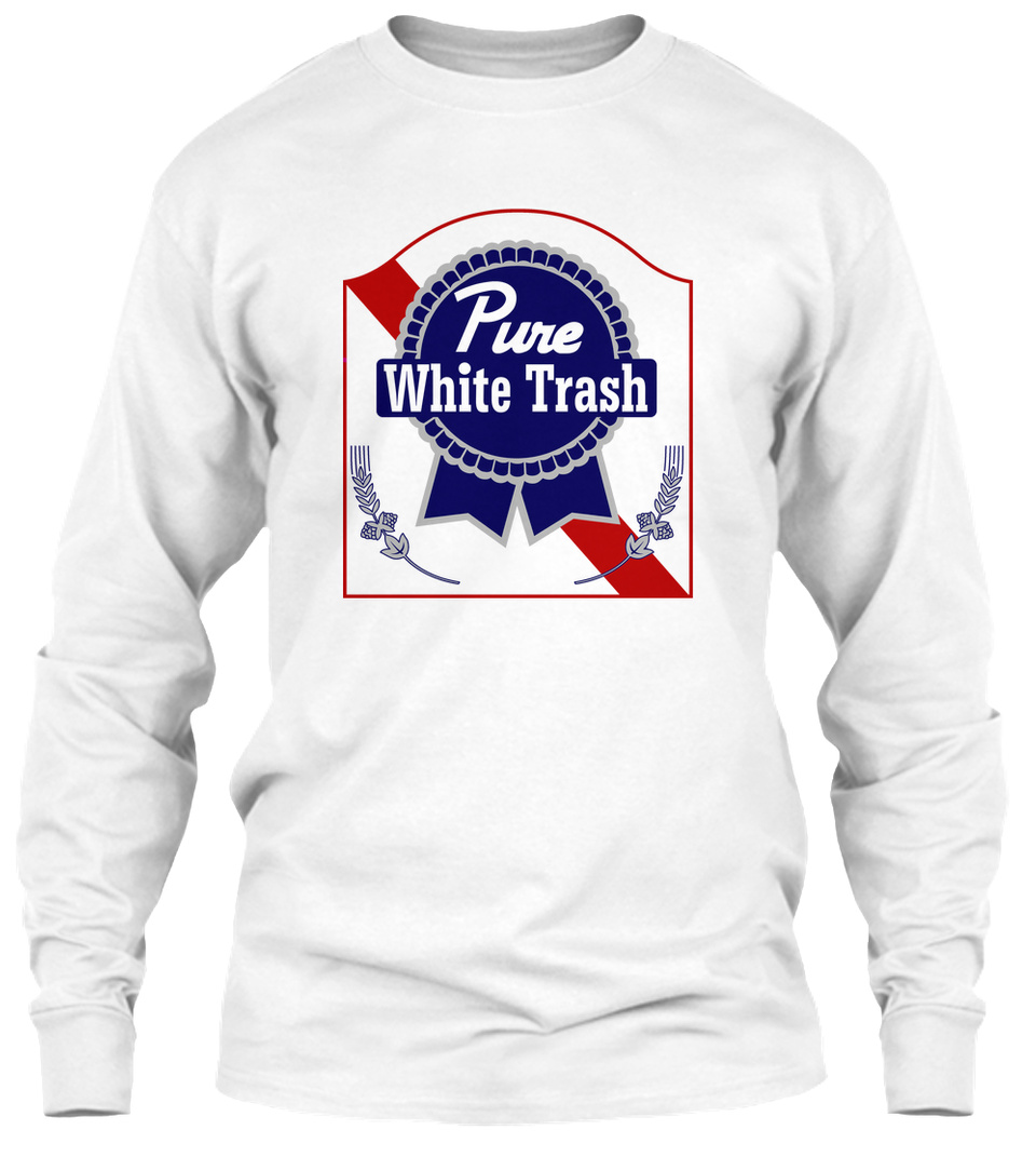 Detail Pure White Trash Sticker Nomer 29