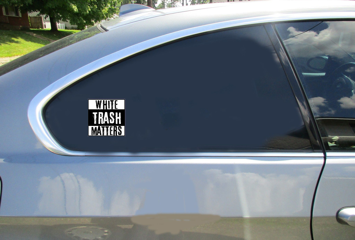 Download Pure White Trash Sticker Nomer 33