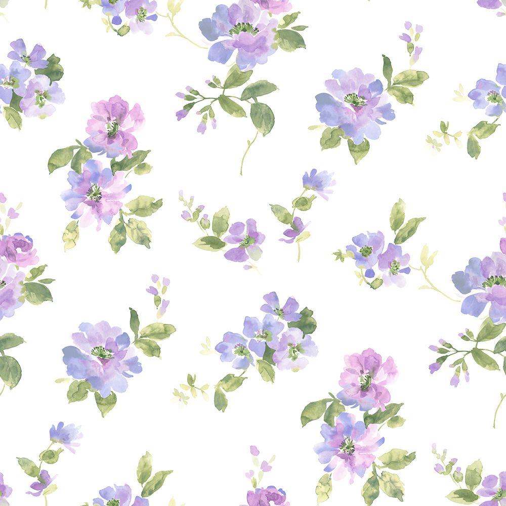 Detail Purple Floral Background Nomer 21