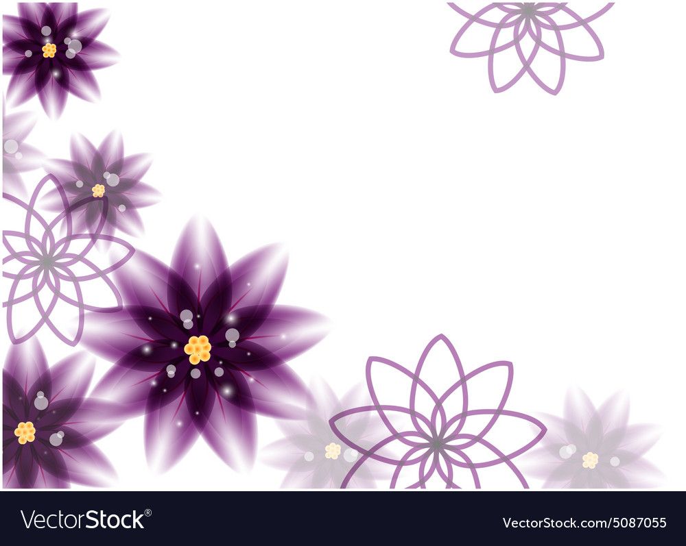 Detail Purple Floral Background Nomer 27