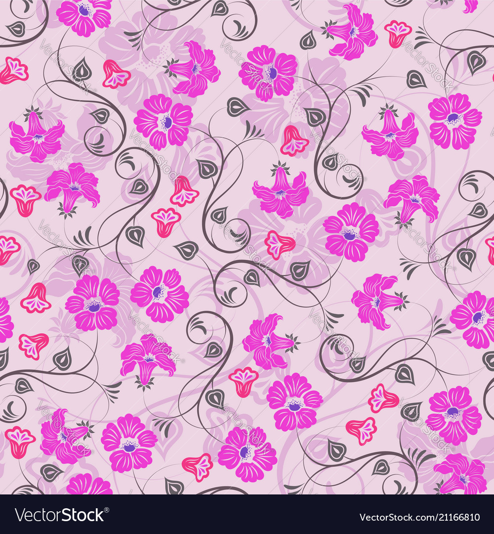 Detail Purple Floral Background Nomer 41