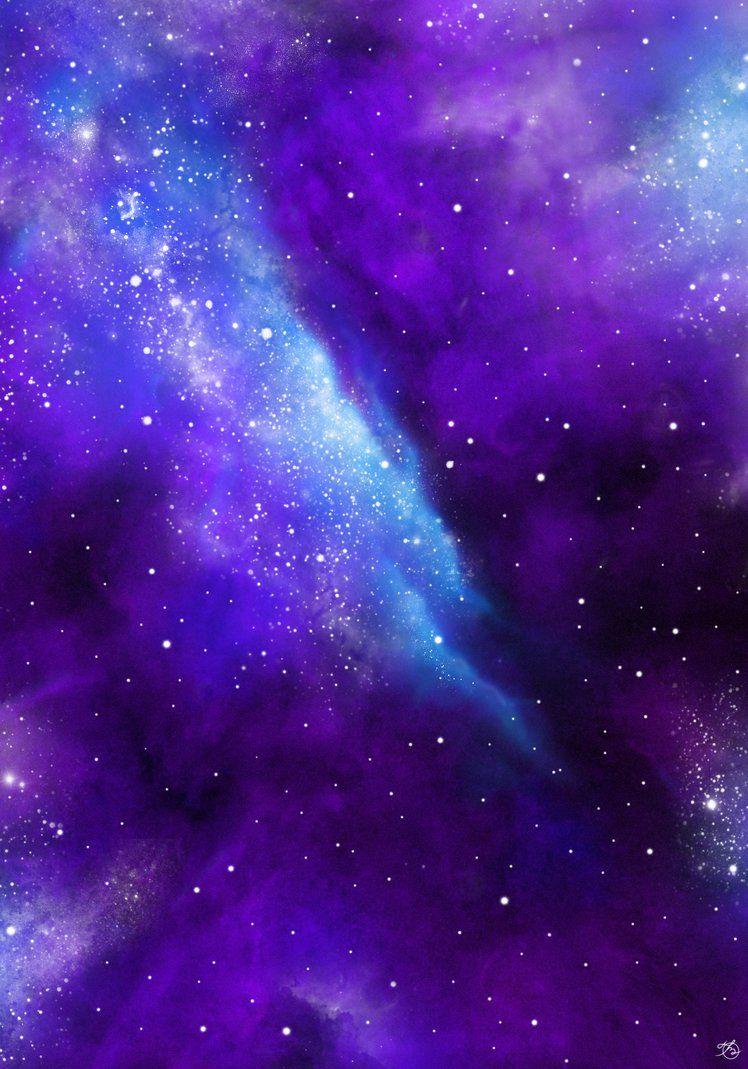 Detail Purple Galaxy Background Nomer 3