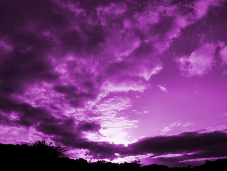 Detail Purple Sky Background Nomer 36