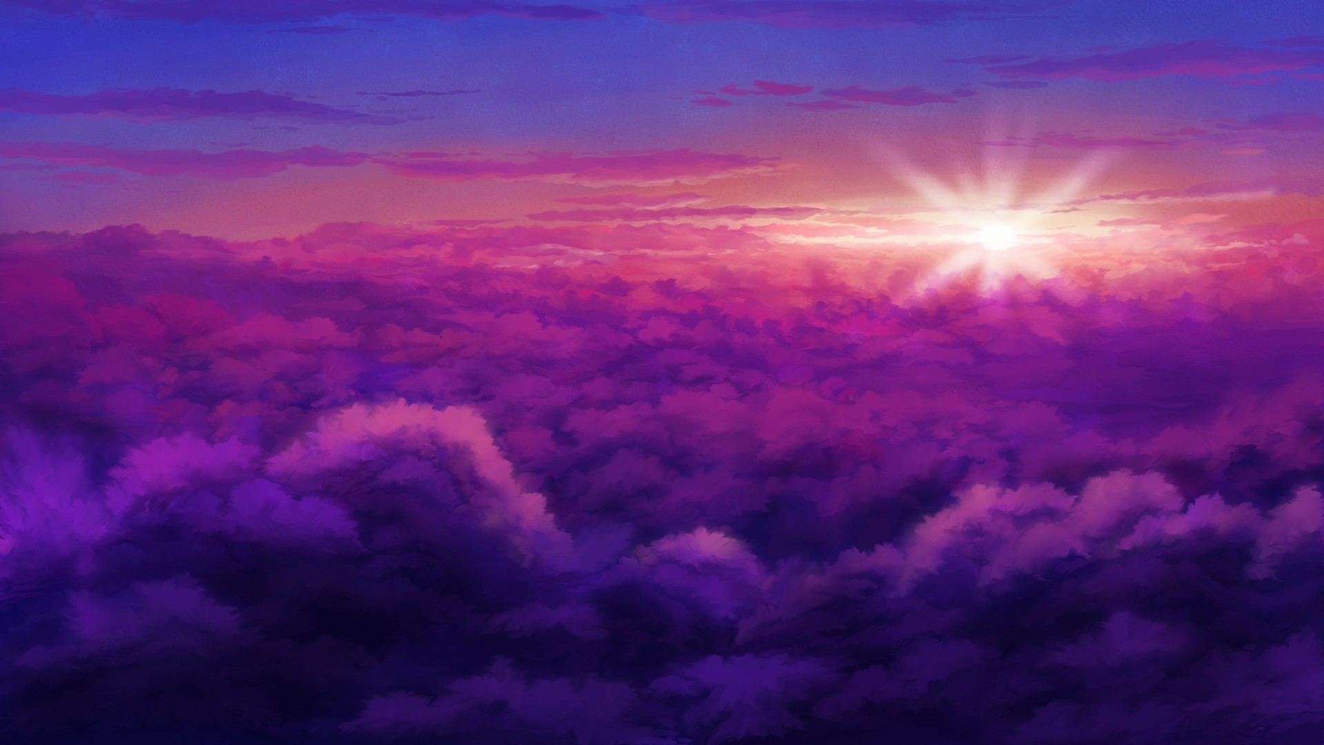 Detail Purple Sky Background Nomer 9