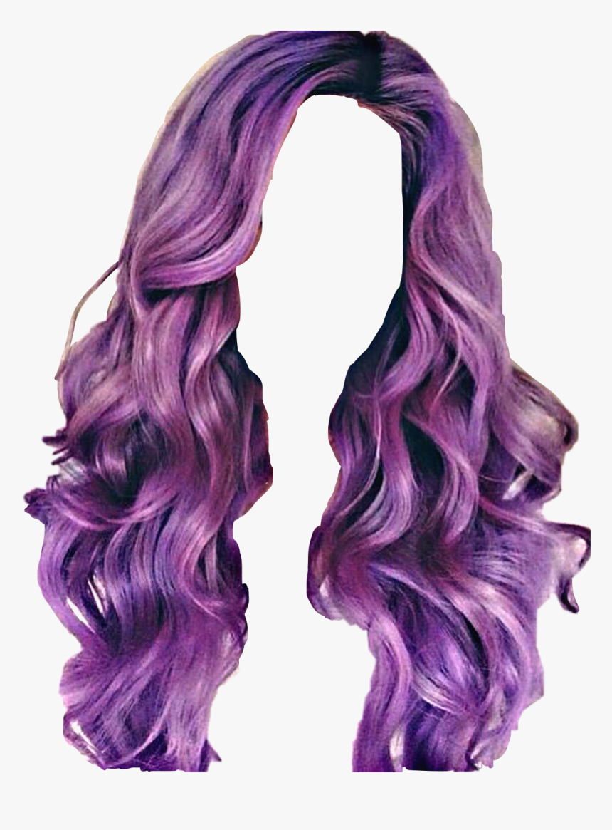 Purple Wig Png - KibrisPDR