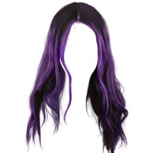 Detail Purple Wig Png Nomer 12