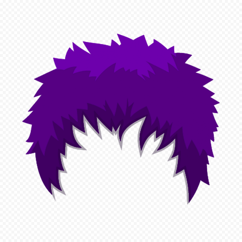 Detail Purple Wig Png Nomer 28