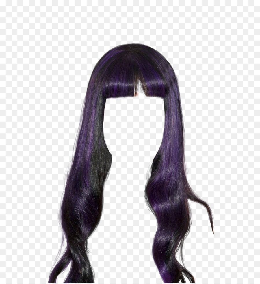 Detail Purple Wig Png Nomer 5