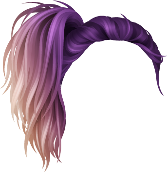 Detail Purple Wig Png Nomer 43