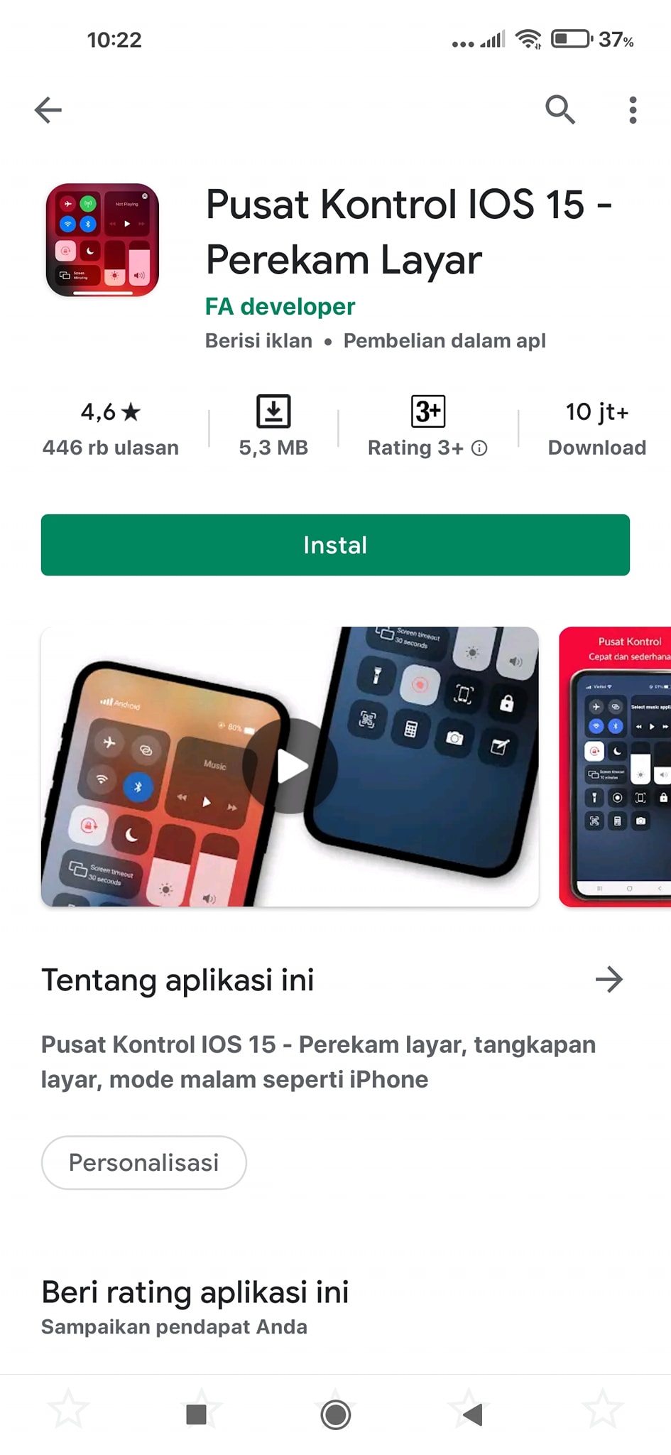 Detail Pusat Kontrol Ios 10 Nomer 51