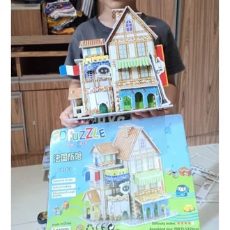 Detail Puzzle 3d Rumah Nomer 23