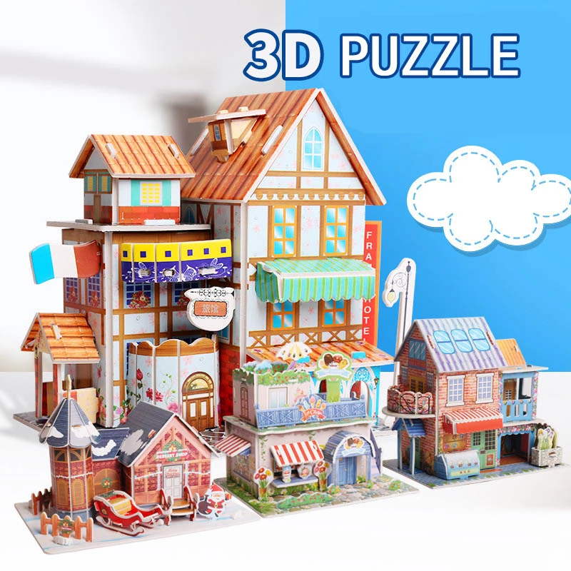Detail Puzzle 3d Rumah Nomer 40