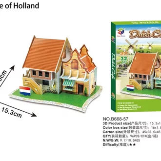 Detail Puzzle 3d Rumah Nomer 50