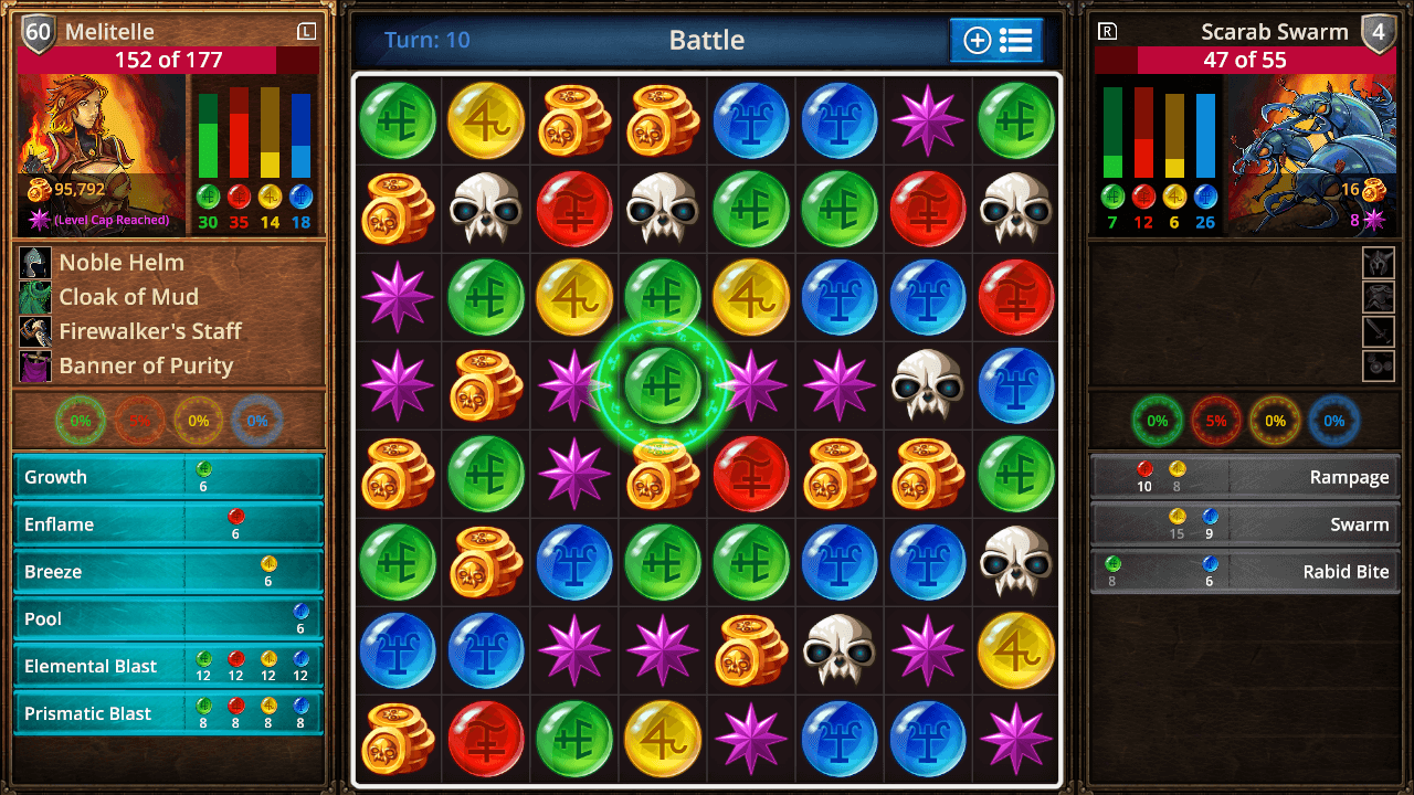 Detail Puzzle Quest Challenge Of The Warlords Nomer 43