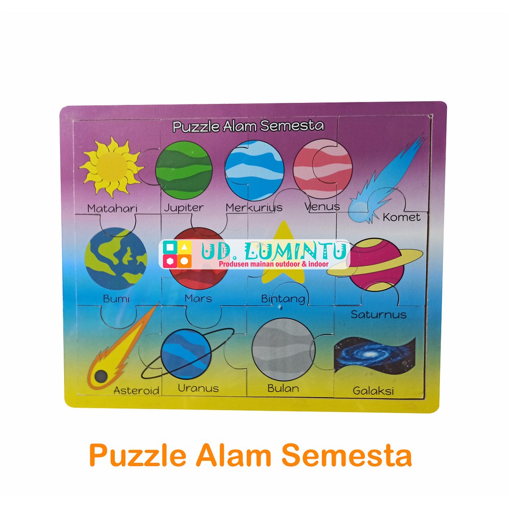 Detail Puzzle Tk Gambar Kartun Bulan Bintang Tk Nomer 41