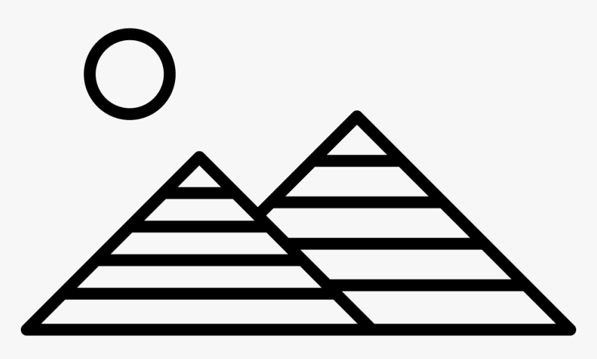 Detail Pyramid Clipart Black And White Nomer 10