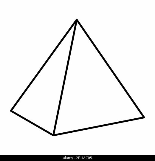 Detail Pyramid Clipart Black And White Nomer 48