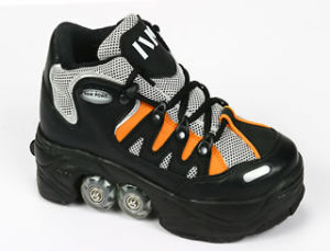 Detail Quad Kick Roller Skates Shoes Nomer 24