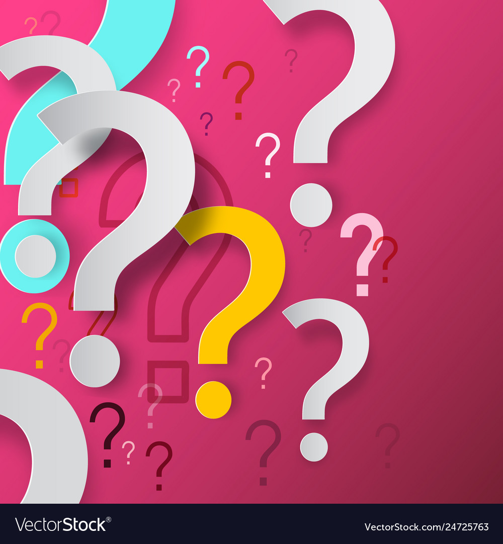 Detail Question Marks Background Nomer 44