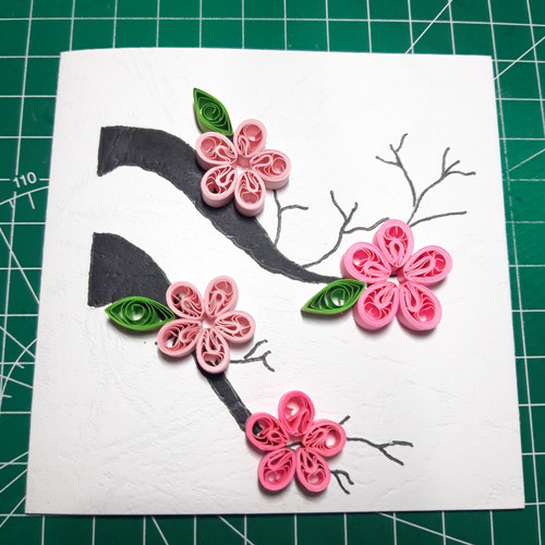 Detail Quilling Paper Bunga Nomer 15