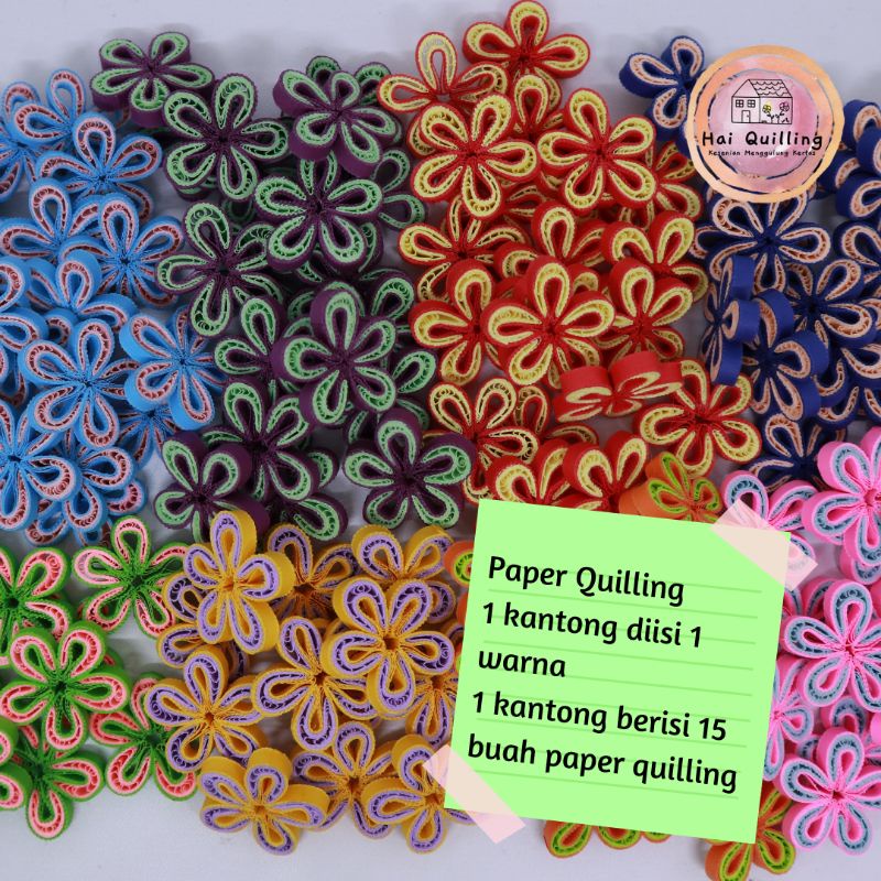 Detail Quilling Paper Bunga Nomer 45