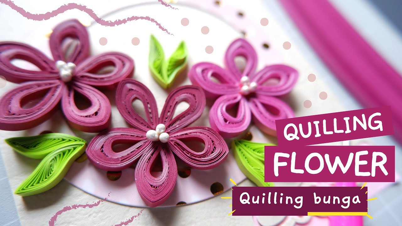 Detail Quilling Paper Bunga Nomer 50