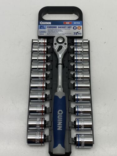 Detail Quinn 21 Piece Chrome Socket Set Nomer 19