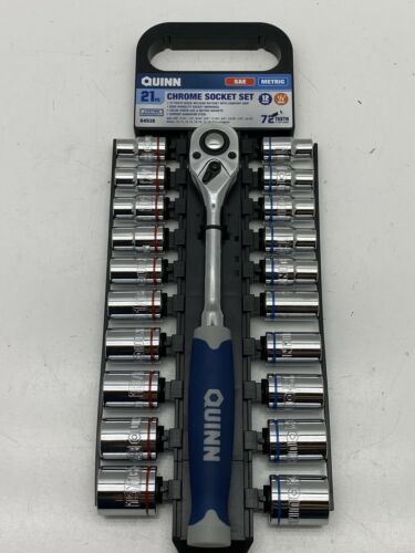 Detail Quinn Chrome Socket Set Nomer 22