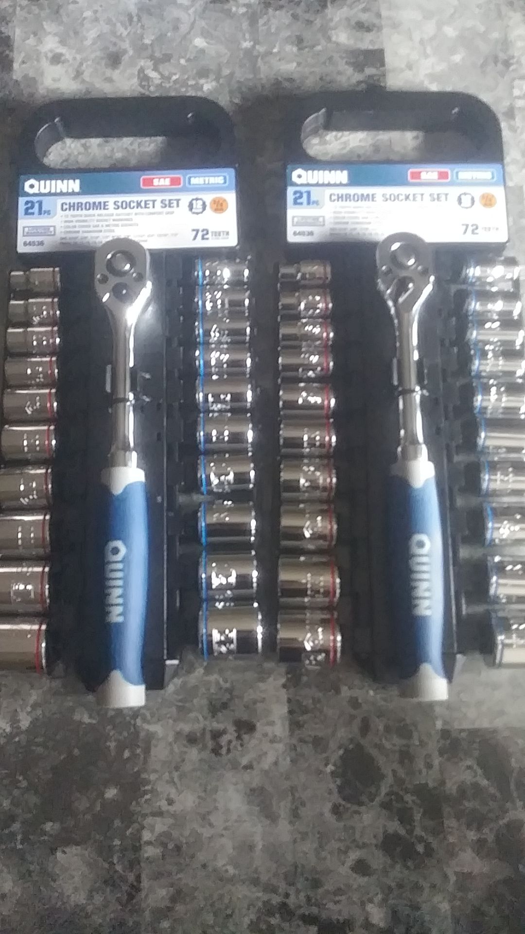 Detail Quinn Chrome Socket Set Nomer 24