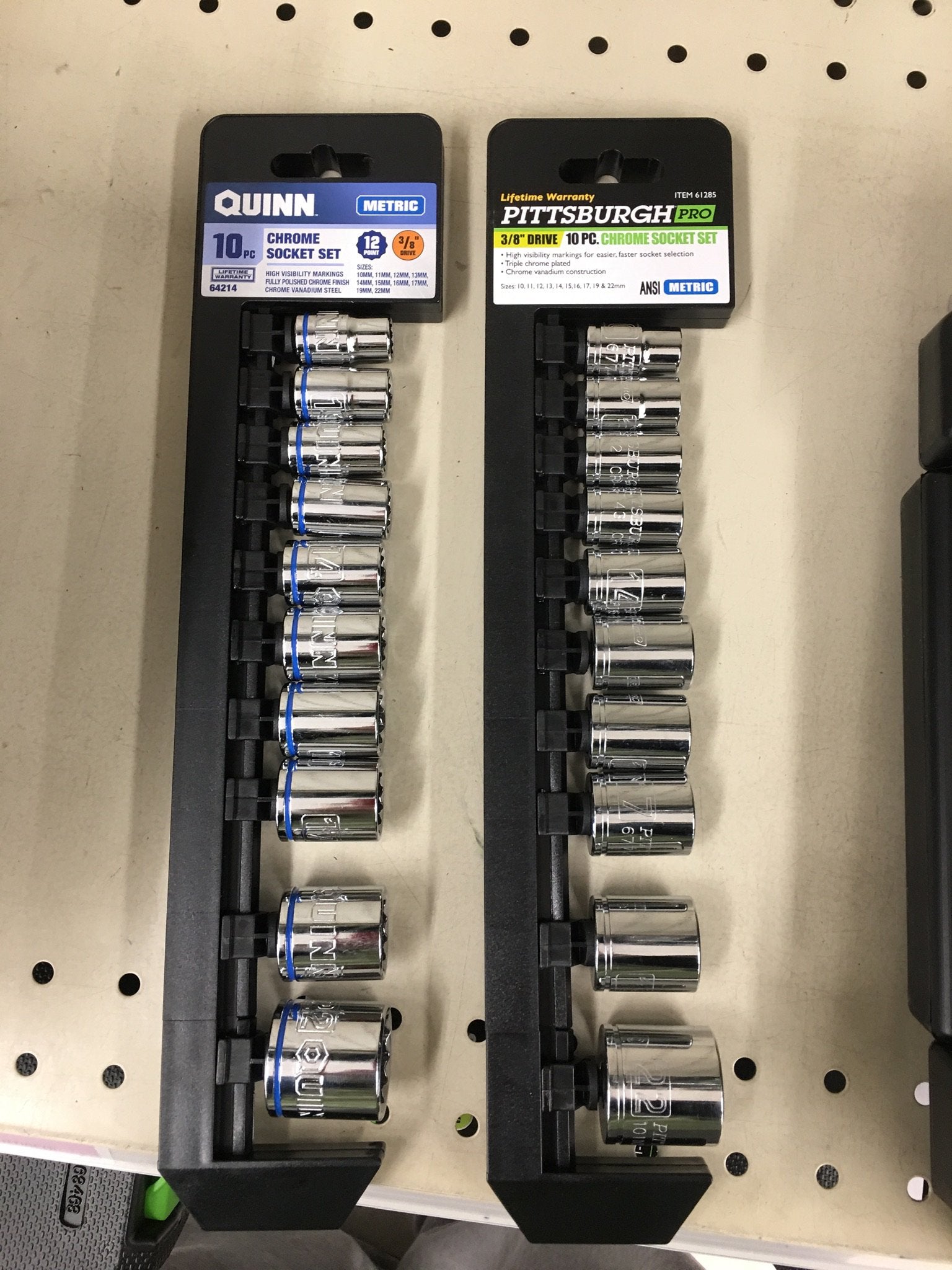 Detail Quinn Chrome Socket Set Nomer 26