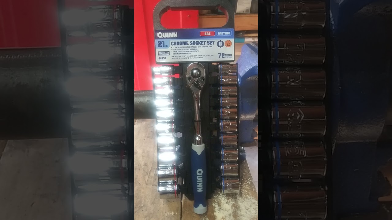 Detail Quinn Chrome Socket Set Nomer 27