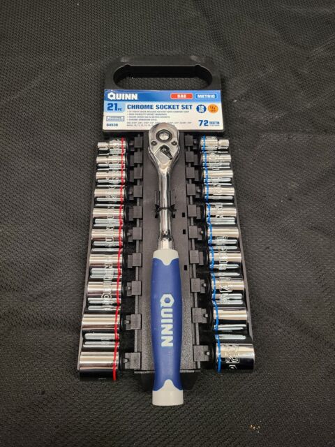 Detail Quinn Chrome Socket Set Nomer 4