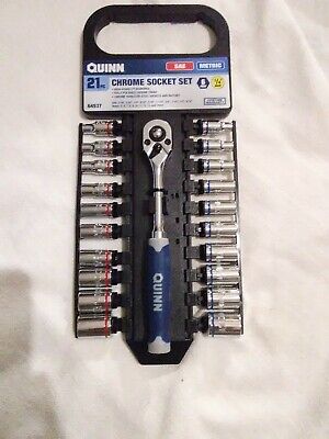 Detail Quinn Chrome Socket Set Nomer 43