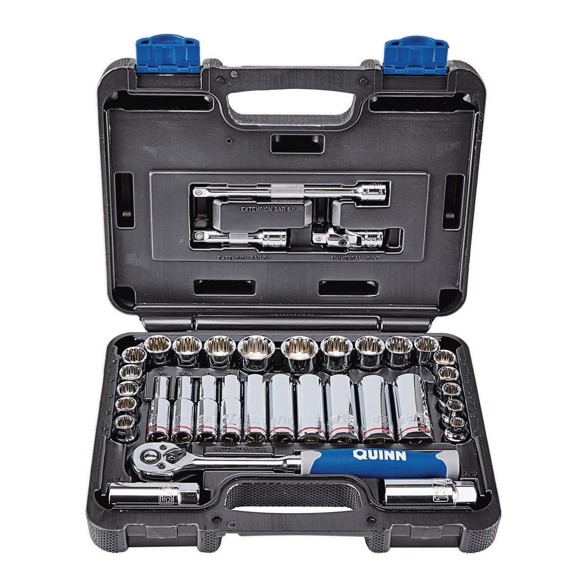 Detail Quinn Chrome Socket Set Nomer 9