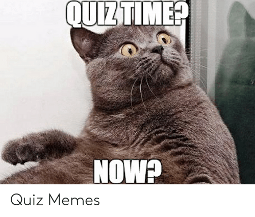 Detail Quiz Time Meme Nomer 6