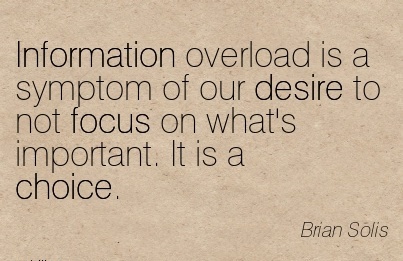 Detail Quotes About Information Overload Nomer 2