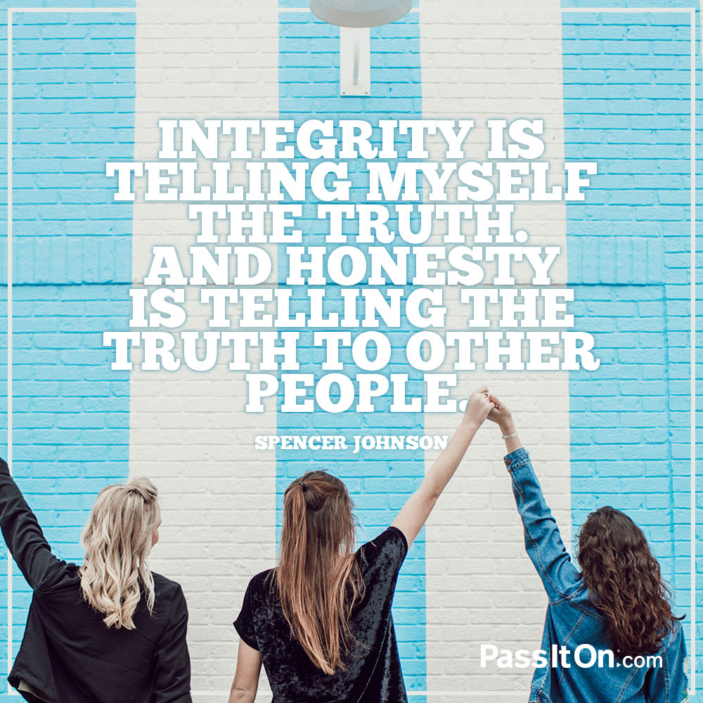 Detail Quotes About Integrity And Honesty Nomer 45