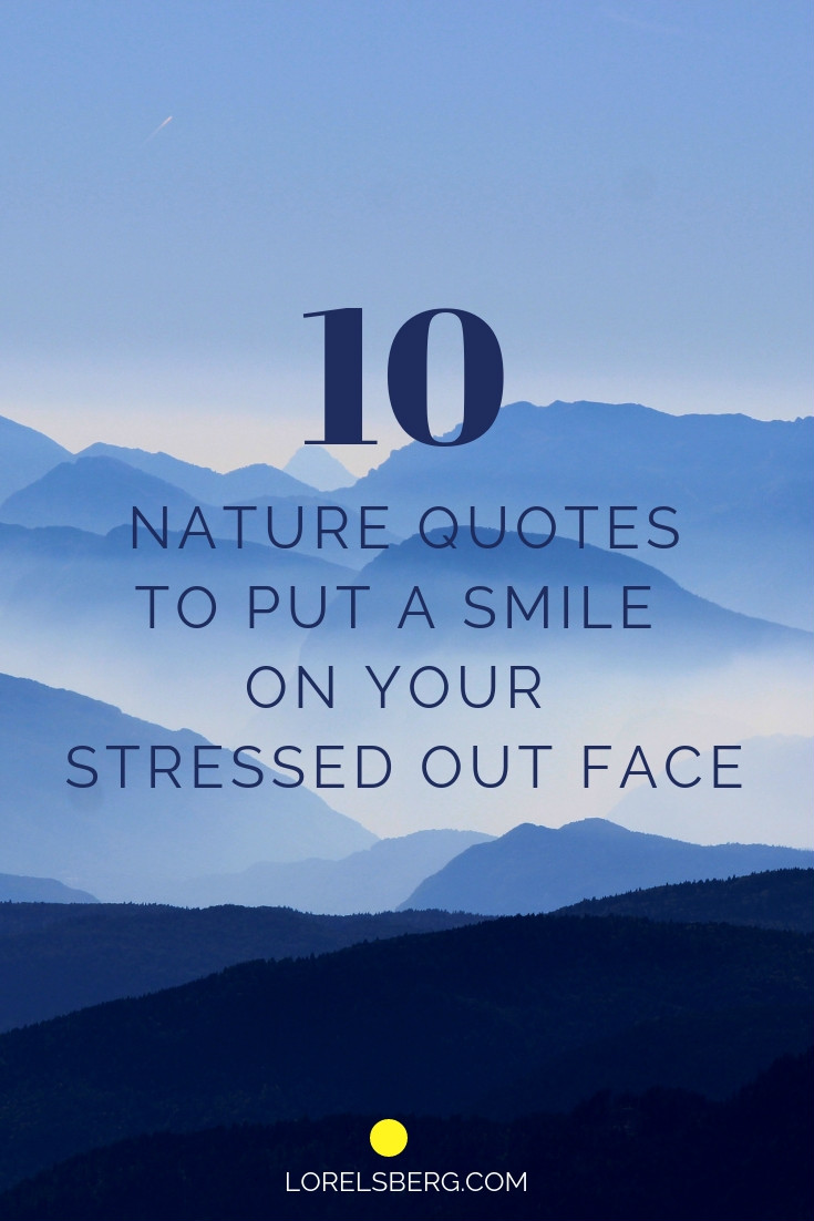 Detail Quotes About Smile And Nature Nomer 8