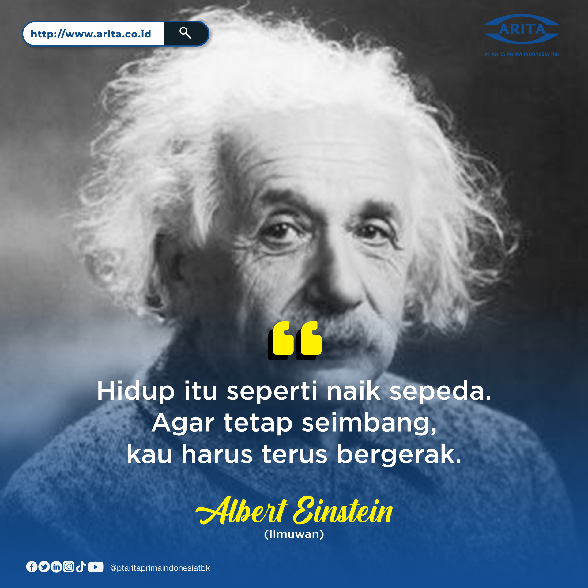Detail Quotes Albert Einstein Indonesia Nomer 43