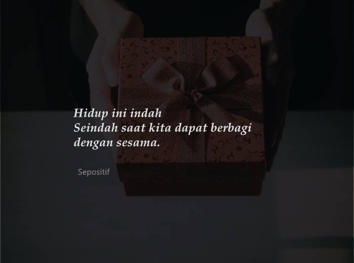 Quotes Berbagi Sesama - KibrisPDR