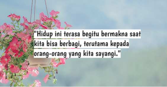 Detail Quotes Berbagi Sesama Nomer 4