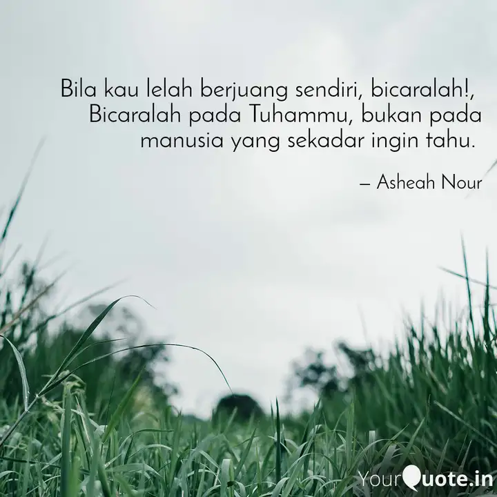 Detail Quotes Berjuang Sendiri Nomer 7