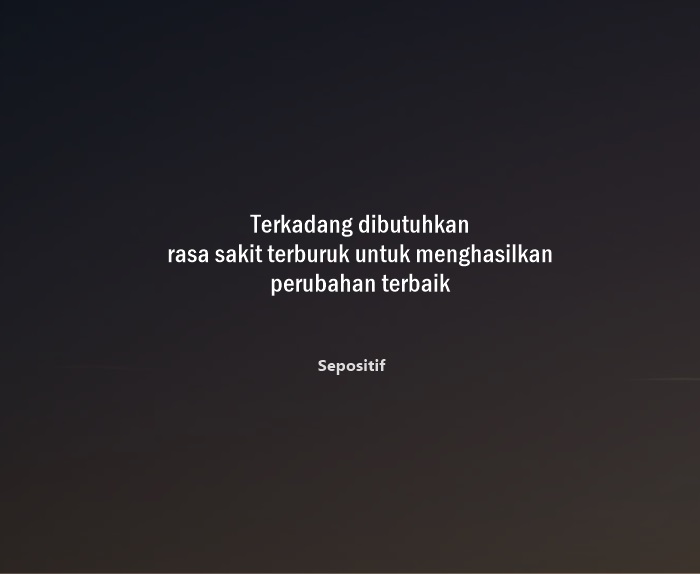 Quotes Berubah Menjadi Lebih Baik - KibrisPDR