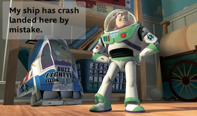 Quotes Buzz Lightyear - KibrisPDR