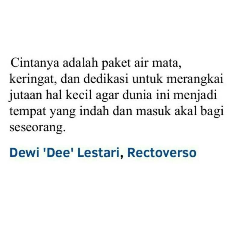 Detail Quotes Dewi Lestari Supernova Nomer 8