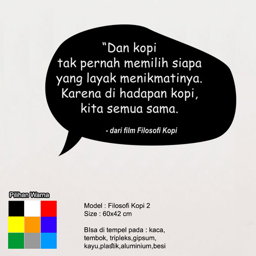 Detail Quotes Filosofi Kopi 2 Nomer 15