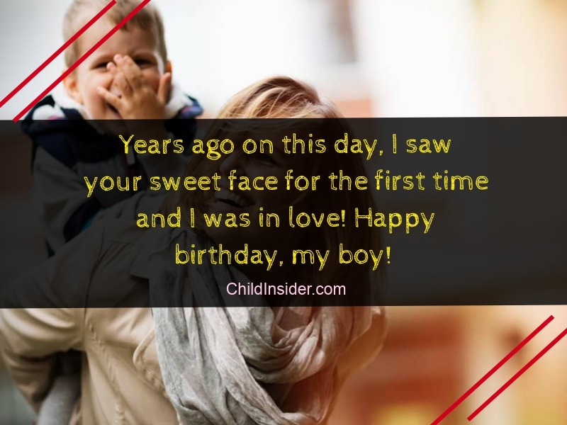 Detail Quotes For First Birthday Of Son Nomer 20